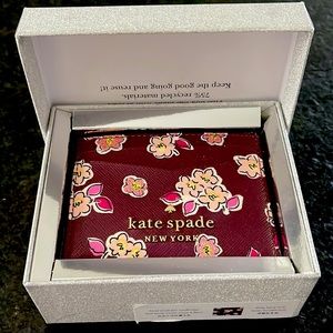 Kate Spade card holder wallet nib